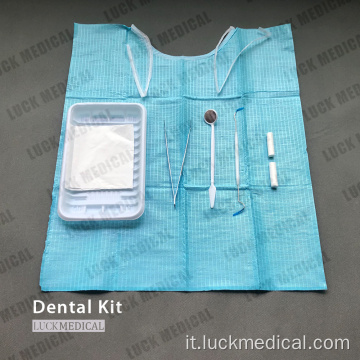 Igiene del kit operativo dentale usa e getta